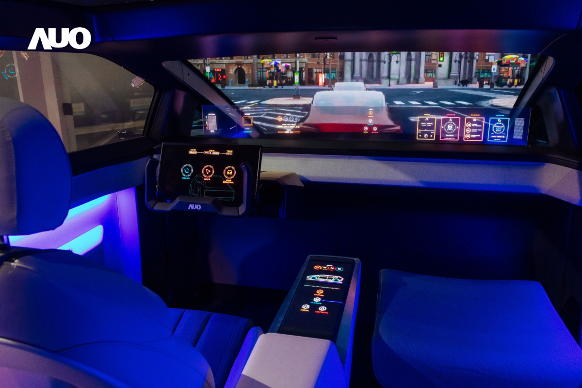 「友達智慧座艙2025」以使用者體驗為核心，運用Micro LED顯示科技為基礎搭配AI創新應用，打造沉浸、互動的座艙體驗，獲得台灣精品銀質獎