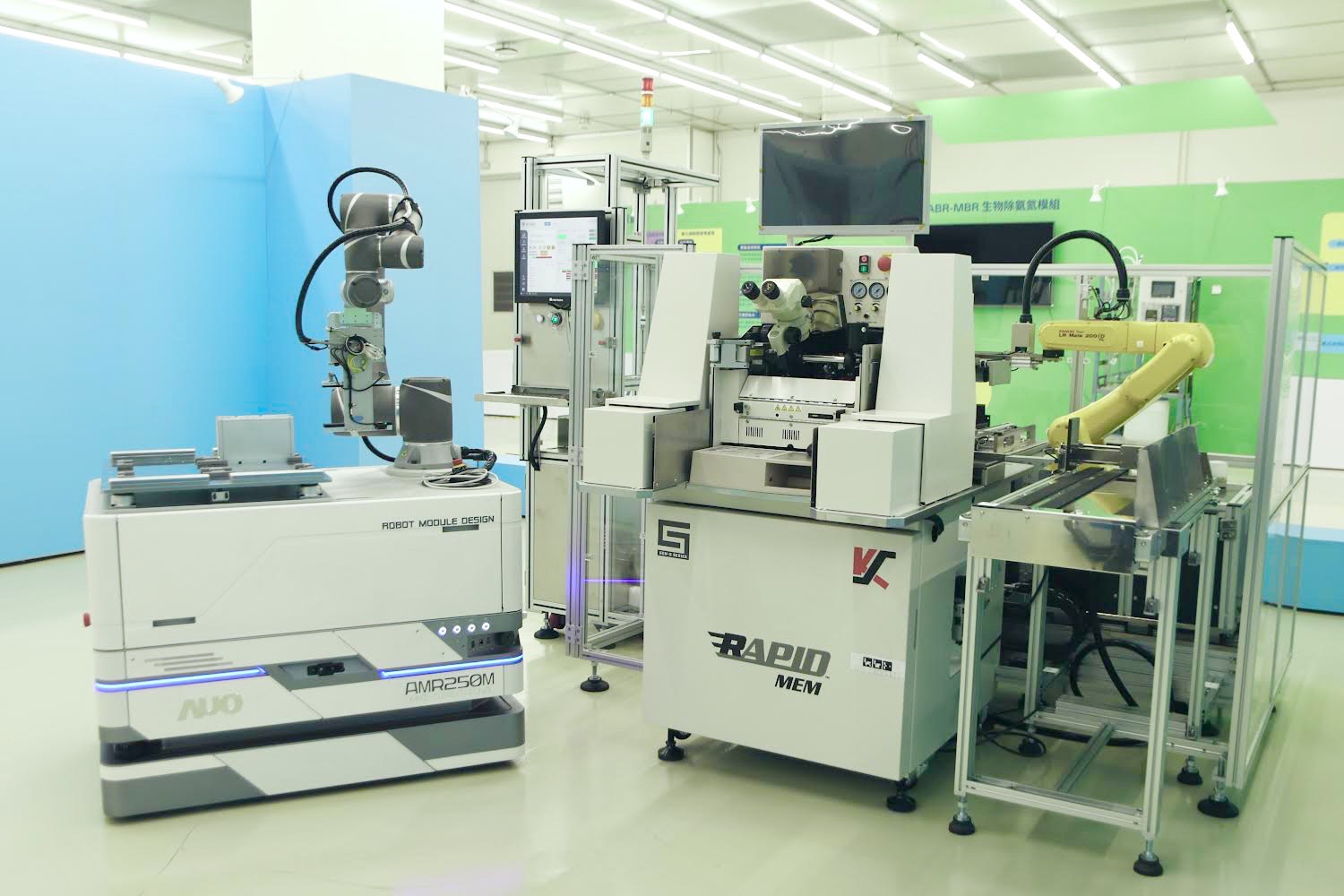 友達數位攜手半導體設備大廠K&S及夥伴樂宇精密，針對半導體封裝場域痛點，提供iAMHS一站式解決方案，創造產能提升至少10%的效益